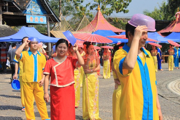 2012年員工(gōng)西雙版納旅遊